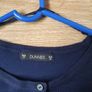 New - A Size 14 Navy Round Neck Cardigan Image 4