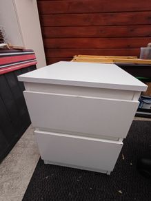 Ikea chest of 2 drawers , sidebed