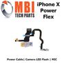 iPhone X Replacement Power On Off Flex Ribbon Cable with Mic Image 2