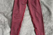 Pursue Fitness Burgundy Seamless Leggings M