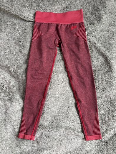 Pursue Fitness Burgundy Seamless Leggings M