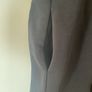 Helen Steele black hoody long line zipped size medium Image 3