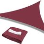 Sun Shade Sail Waterproof Outdoor Garden Patio Party Sunscreen Awning 2x2x2m Triangle Canopy 98% UV Block with Free Rope MULTIPLE COLOURS/SIZES AVAILABLE Image 3