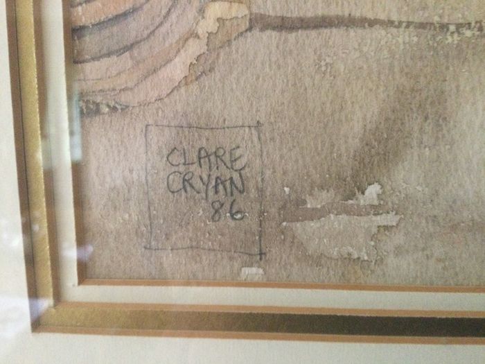 Art - Vintage Watercolour ( Clare Cryan )