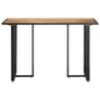 Dining Table 120 cm Rough Mango Wood Image 3