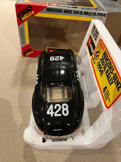 Mercedes 300 Sl Gullwing Mille Miglior 1/24 Burago