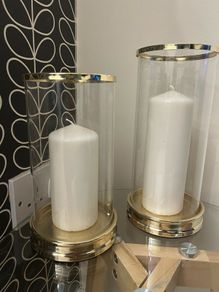Candle holders & candles