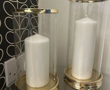 Candle holders & candles