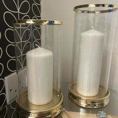 Candle holders & candles