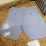 Women's Shorts NWT SIZE 12 Pale Blue Linen MIX Image 9