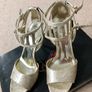 Carlos Santana gold sandals size 38 Image 2