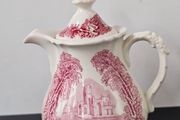 Masons VISTA Pink Coffee Pot