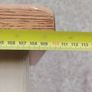 Wardrobe solid cream painted Image 6