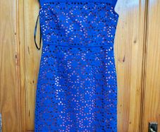 Darcy Ireland Royal Blue Embellished Occasion Dress