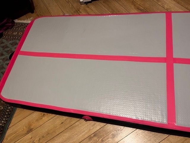 Tumbling mat gymnastics