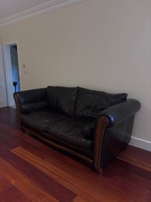 Premium Genuine Leather Sofa Set  3 Matching Sofas