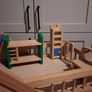 Wooden Dolls House Image 4