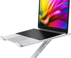 Laptop Stand Aluminium - Ergonomic Foldable Adjustable - Brand New