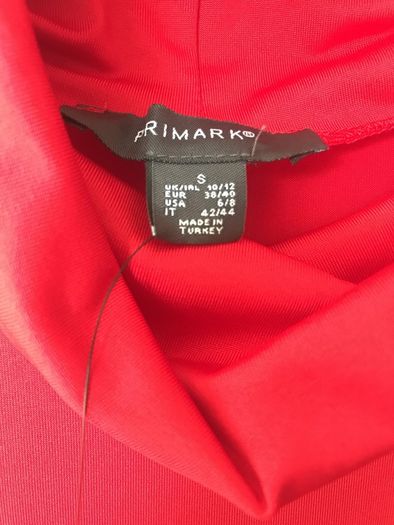 Primark red bodysuit- New