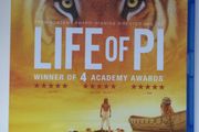 Life Of Pi [2012] Suraj Sharma, Irrfan Khan, Tabu, Rafe Spall, Gerard Depardieu &amp; Adil Hussain [Blu-ray Movie] Academy Award Winner