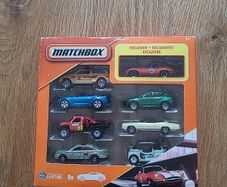 Matchbox 8-pack (JCT82-LA10), still sealed in original box.  Great set for collectors or as a gift. Includes exclusive model from this series.