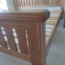 Super king size oak bed Image 4