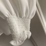 Long sleeve white lace blouse Image 2