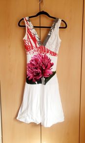 DESIGUAL Sleeveless Floral Dress