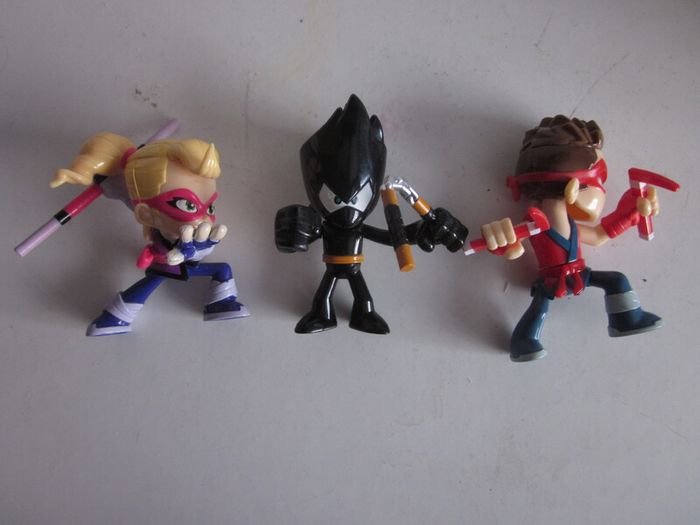 Ninja Kidz TV  Mystery Figures X6