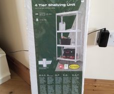 4 tier shelving unit