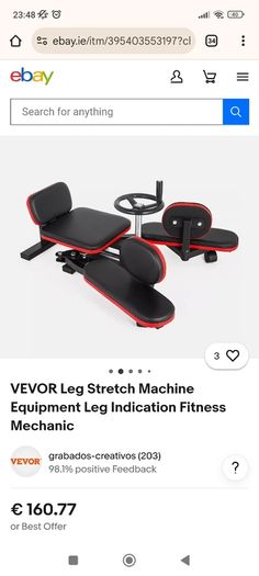 Leg Stretch machine