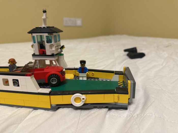 Lego city car ferry set 60119