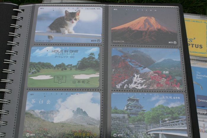 Vintage Call Cards collection of  over 300  international calling cards