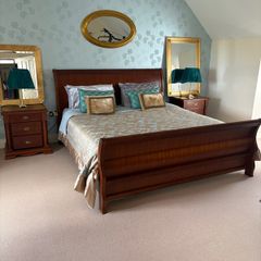 Bedroom furniture set & new mattress