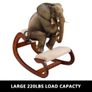 Ergonomic Kneeling Chair 99.8 kg Load Capacity Kneeling Posture Desk Chair Stool Image 5