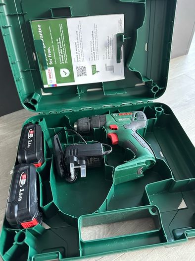 Cordless Combi Drill PSB 1800 LI-2 with X-Line Drill and Screwdriver Bit Set