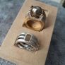 18ct gold plated rings Image 3