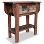 Console Table Solid Reclaimed Wood 80x35x80 cm Image 2
