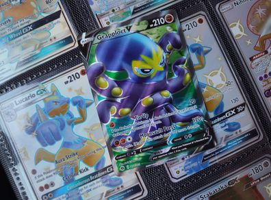 Grapploct V ! Full Art ! Ultra Rare ! From Champions Path !  Texture Pokemon Card ! TCG !