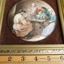 Vintage Framed Genuine Staffordshire Ceramic Image 8