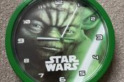 Star Wars Themed Yoda Wall Clock