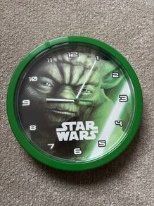 Star Wars Themed Yoda Wall Clock