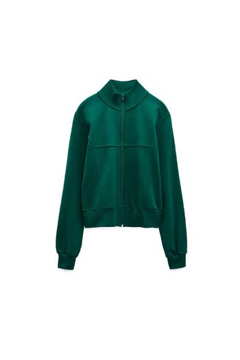 Zara zip sweatshirt