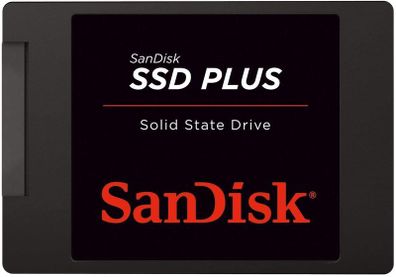 SanDisk SSD PLUS 1 TB Sata III 2.5 Inch Internal SSD, Up to 535 MB/s, Black