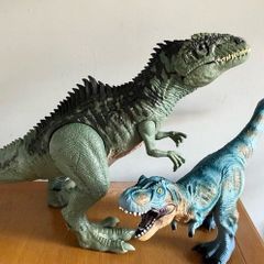 2 x Toy Dinosaurs