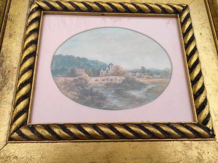 W.W Gill 19th century watercolour
