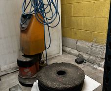 Vintage Reckitt Industrial TASKI Ergodisc Floor Buffer/Scrubber