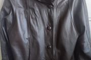 Vintage Spanish Soft Leather Jacket Made in Mallorca  Espresso  Size 44
