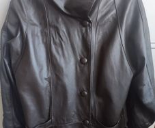 Vintage Spanish Soft Leather Jacket Made in Mallorca  Espresso  Size 44