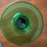 Vintage Mid-Century French Luminarc Arcoroc Green Stemmed Wine Glasses Image 2